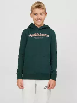 Детская толстовка с капюшоном Jack & Jones "JORLAKEWOOD SWEAT HOOD BF JNR" Jack & Jones Junior, цвет Magical Forest