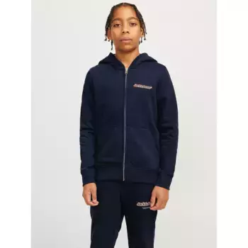 Детская толстовка с капюшоном Jack & Jones «JORVESTERBRO NEWTON SWEATZIP HOOD BF JNR» Jack & Jones Junior, цвет Sky Captain