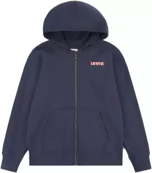Детская толстовка с капюшоном Levi's "BOXTAB FULL ZIP HOODIE", BABY UNISEX Levi'S Kids, цвет Dress Blues