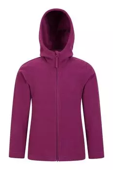Детская толстовка с капюшоном на молнии Mountain Warehouse, розовый