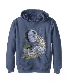 Детская толстовка с капюшоном «Звездные войны Дарт Вейдер» и «Звездные сани» для мальчиков Disney Lucasfilm