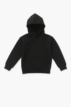 Детская толстовка с карманом Forever 21, черный