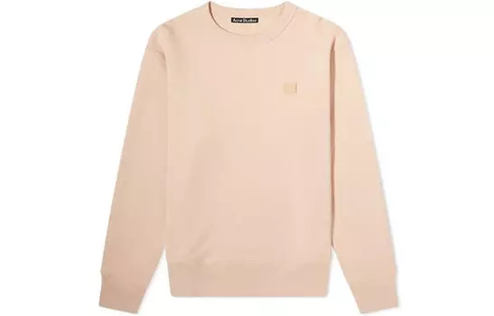 Детская толстовка с круглым вырезом Acne Studios, розовый