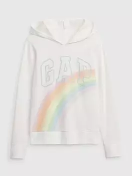 Детская толстовка с логотипом Gap, белый