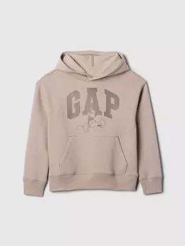 Детская толстовка с логотипом Gap, бежевый