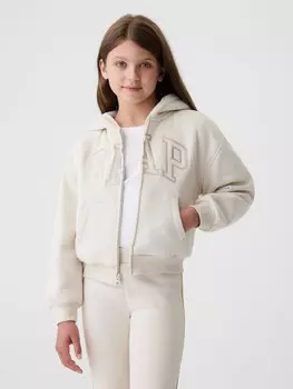 Детская толстовка с логотипом Gap, бежевый