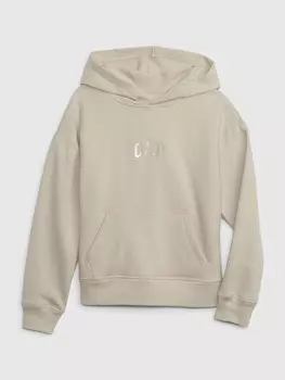 Детская толстовка с логотипом Gap, бежевый