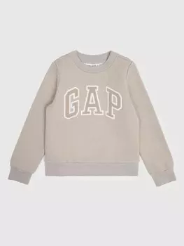 Детская толстовка с логотипом Gap, бежевый