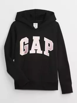 Детская толстовка с логотипом Gap, черный