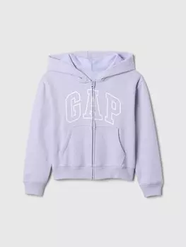 Детская толстовка с логотипом Gap, фиолетовый