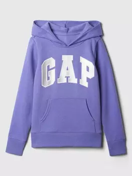 Детская толстовка с логотипом Gap, фиолетовый