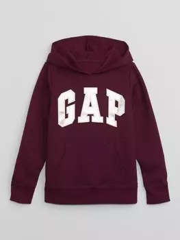 Детская толстовка с логотипом Gap, фиолетовый