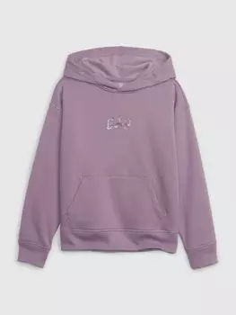 Детская толстовка с логотипом Gap, фиолетовый
