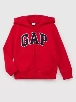 Детская толстовка с логотипом Gap, красный