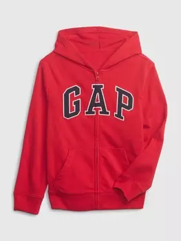 Детская толстовка с логотипом Gap, красный