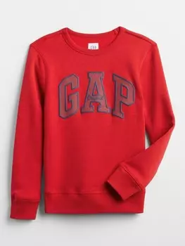 Детская толстовка с логотипом Gap, красный