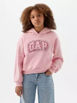 Детская толстовка с логотипом Gap, розовый
