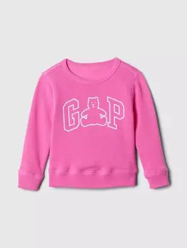 Детская толстовка с логотипом Gap, розовый
