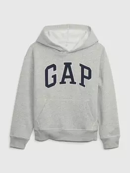 Детская толстовка с логотипом Gap, серый