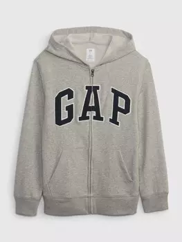 Детская толстовка с логотипом Gap, серый