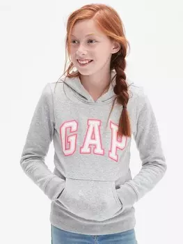 Детская толстовка с логотипом Gap, серый
