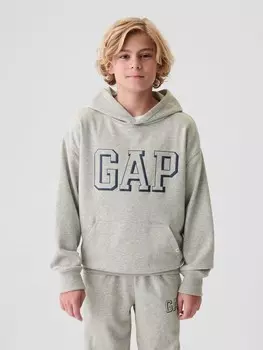 Детская толстовка с логотипом Gap, серый