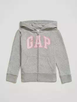 Детская толстовка с логотипом Gap, серый