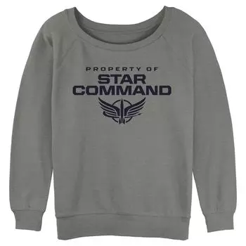 Детская толстовка с напуском с логотипом Disney/Pixar Lightyear Property Of Star Command Licensed Character