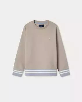 Детская толстовка Sailing Squad Crew Hackett, бежевый