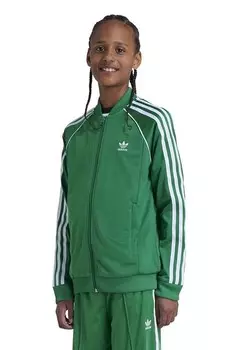Детская толстовка SST TRACK TOP adidas Originals, зеленый