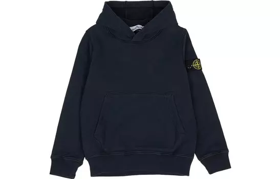 Детская толстовка Stone Island, черный