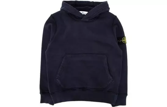 Детская толстовка Stone Island, черный