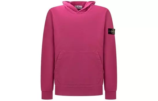 Детская толстовка Stone Island, розовый