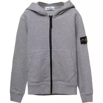 Детская толстовка Stone Island, серый