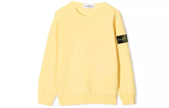 Детская толстовка Stone Island, желтый