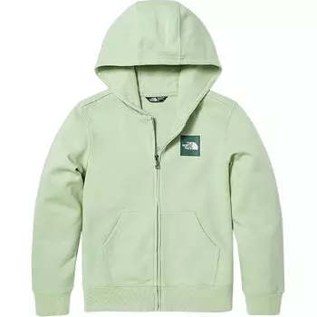 Детская толстовка The North Face, зеленый