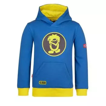 Детская толстовка Troll Ярко-синий/Темно-желтый TROLLKIDS, цвет gelb