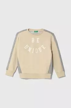 Детская толстовка United Colors of Benetton, бежевый