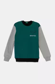 Детская толстовка United Colors of Benetton, бирюзовый