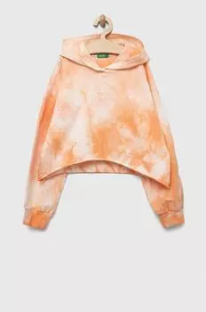 Детская толстовка United Colors of Benetton, оранжевый
