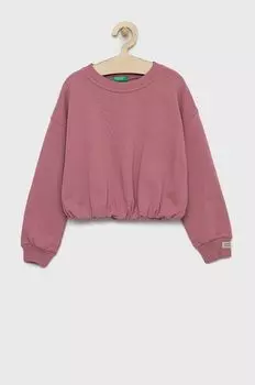Детская толстовка United Colors of Benetton, розовый