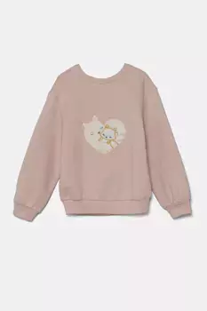Детская толстовка United Colors of Benetton, розовый
