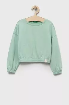 Детская толстовка United Colors of Benetton, зеленый