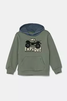Детская толстовка United Colors of Benetton, зеленый