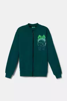 Детская толстовка United Colors of Benetton, зеленый