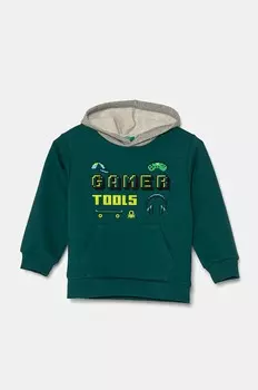 Детская толстовка United Colors Of Benetton, зеленый