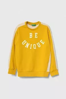 Детская толстовка United Colors of Benetton, желтый