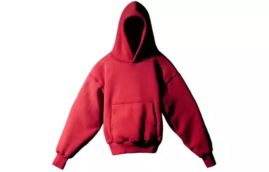 Детская толстовка Yeezy, красный