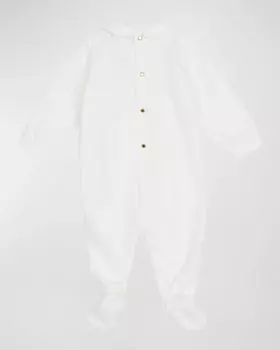 Детская трикотажная футболка с принтом Medusa, размер 0–9 мес Versace, цвет White Gold