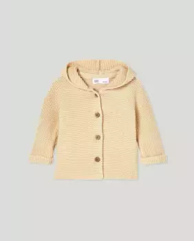 Детская трикотажная куртка Baby El Corte Ingls, цвет 120 Crudo
